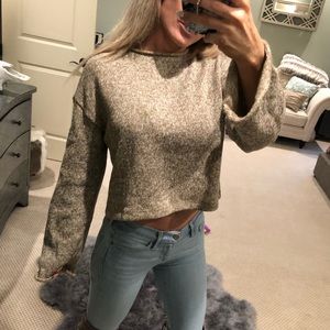 Oversized Crop Sweater